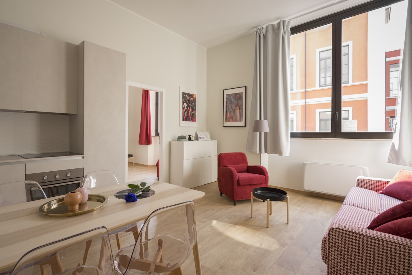 Clean rental property interior ready for turnover